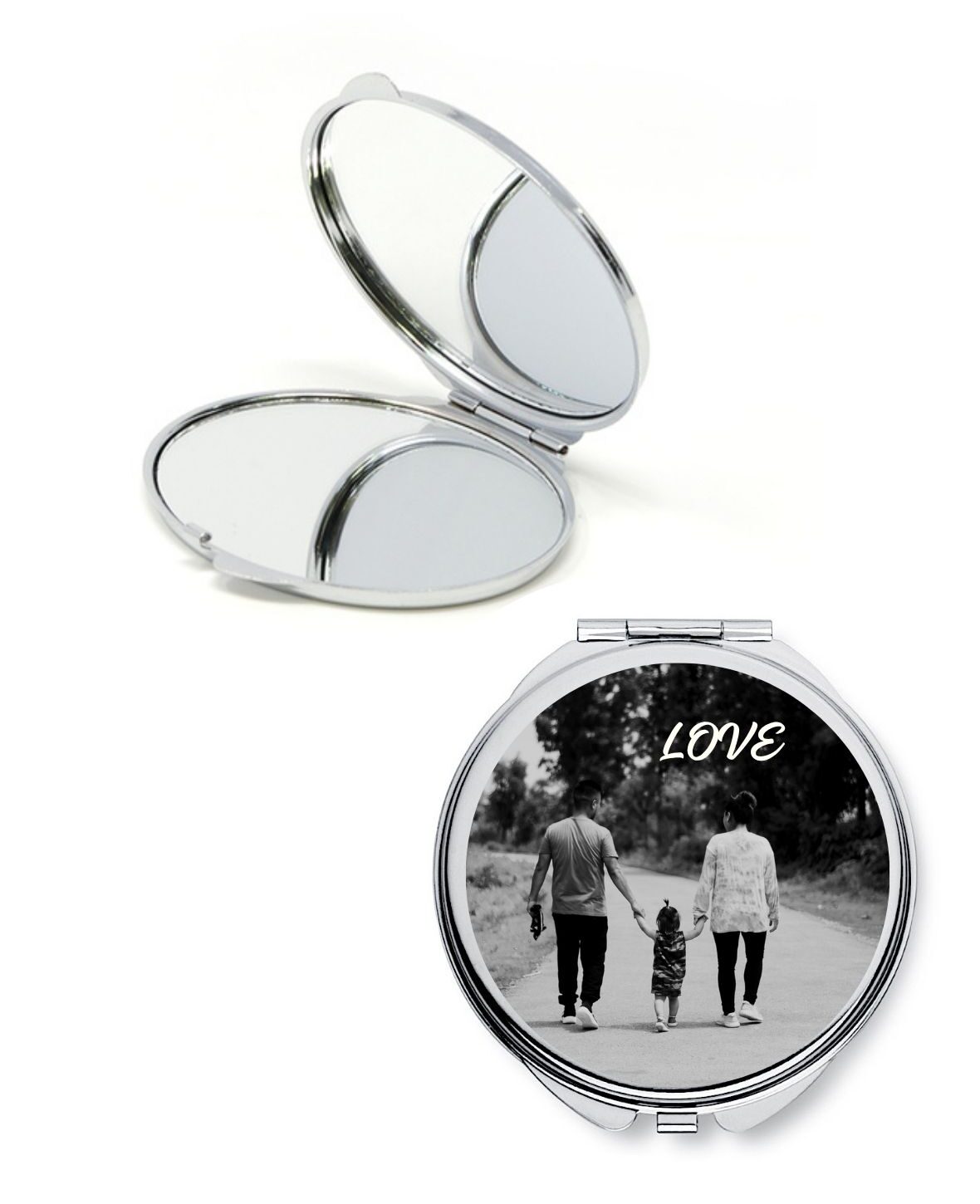 Specchietto personalizzato con foto - Riti&Miti Foto Lab